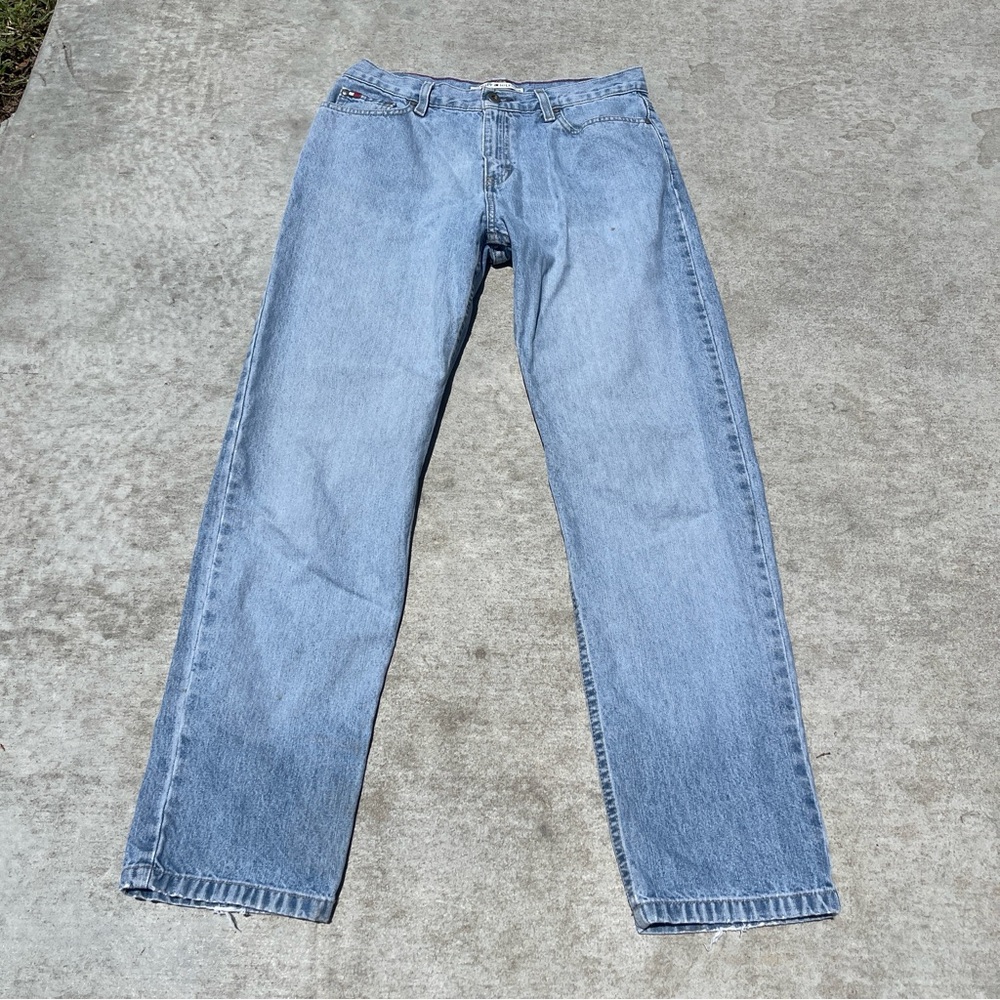 Tommy Hilfiger Straight Leg Light Wash 2000s